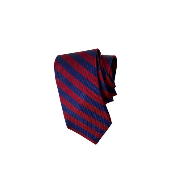 Brooks Brothers Blue And Red Striped Tie